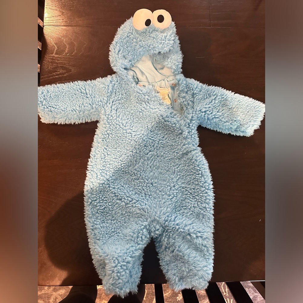 Pottery barn Cookie Monster costume 6-12 months